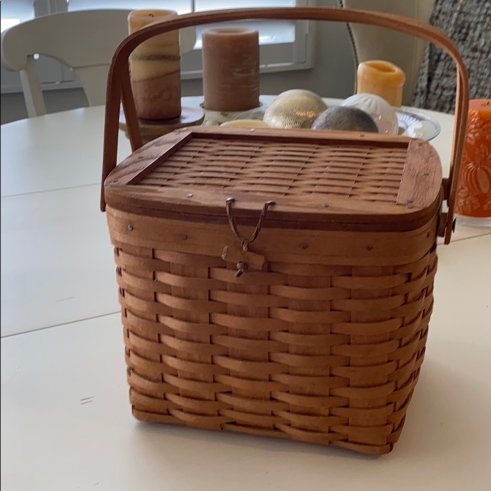 Longaberger basket! Excellent condition!